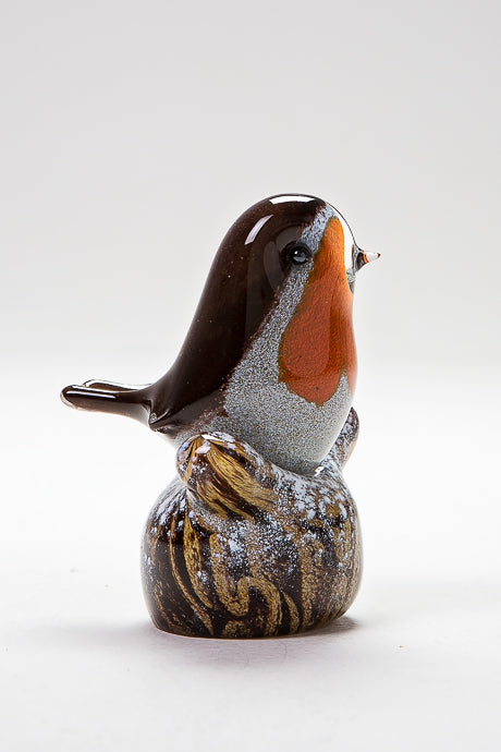 Winter Robin handmade at Langham Glass